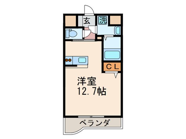 セレスタイト黒崎の物件間取画像